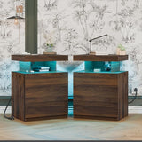 Rustic Brown Nightstand