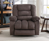 Big Power Lift Recliner Chair Wide Electric Massage Recliners for Elderly Fabric Living Room Overstuffed Reclining