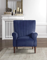 Accent Chair, Navy Blue