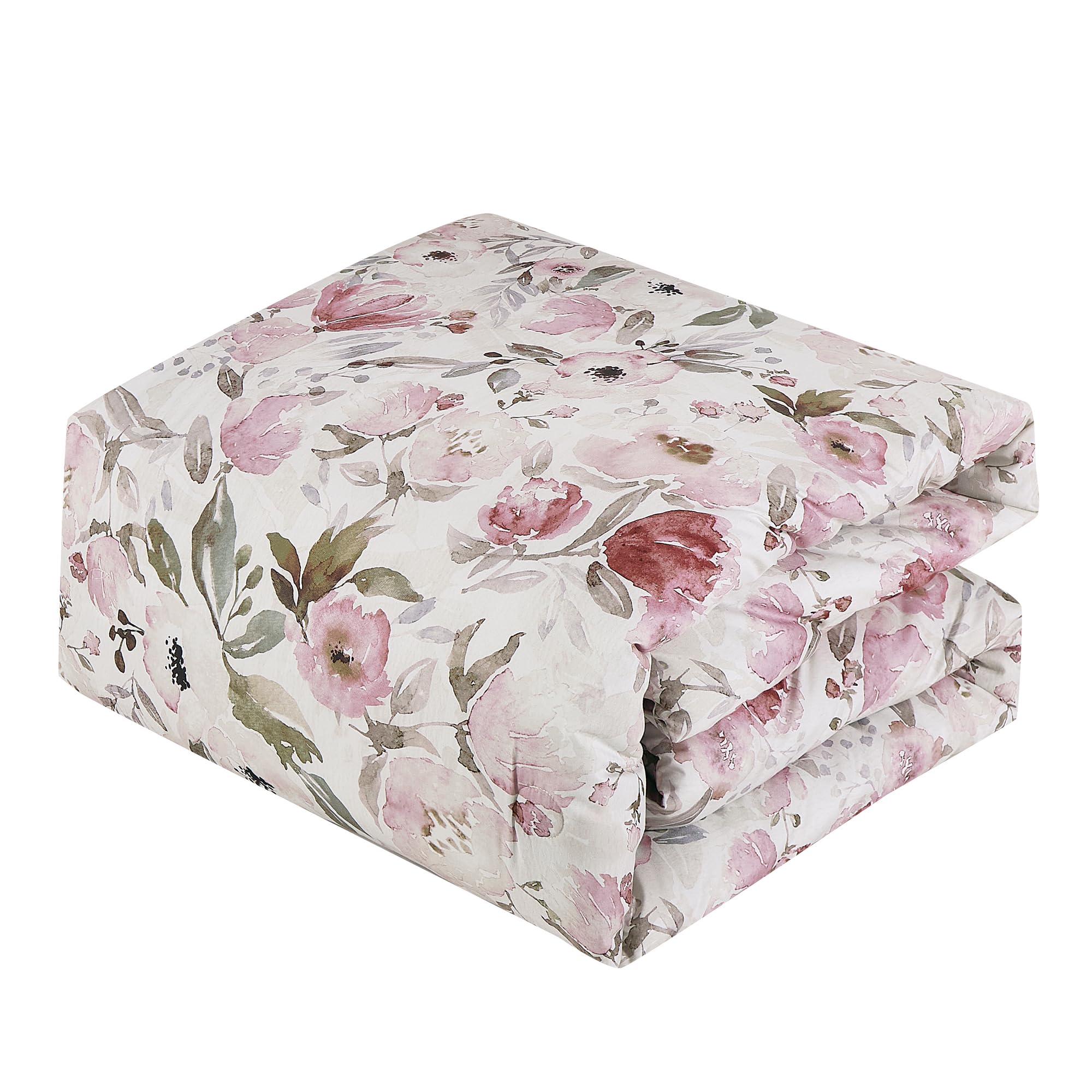 Floral Full Comforter Set - 7-Piece Bed in a Bag