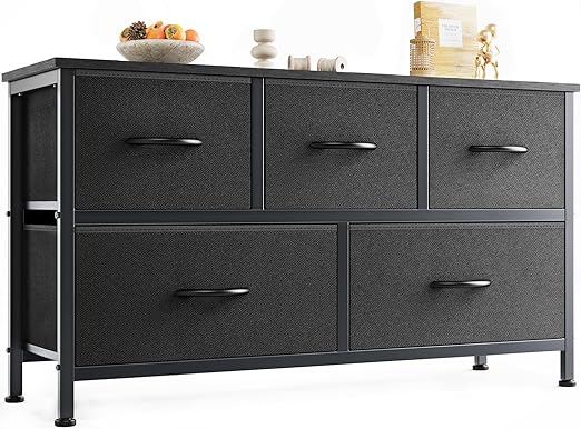 Dresser Storage with 5 Organizer Closet Chest