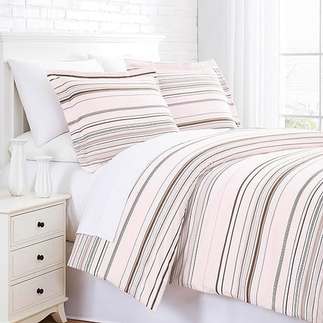 Oversized Comforter Bedding Set Down Alternative All-Season Warmth, Soft Reversible