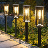 Solar Pathway Lights Outdoor,8 Pack Bright Solar Lights Outdoor,IP65 Waterproof Solar