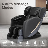 2024 Massage Chair, Full Body Zero Gravity Massage Chair with Auto Modes