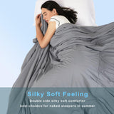 Cooling Comforter King Size,Q-Max > 0.45 Arc-Chill Cooling Fiber, Lightweight Cool Blanket for Hot Sleepers and Night Sweats,