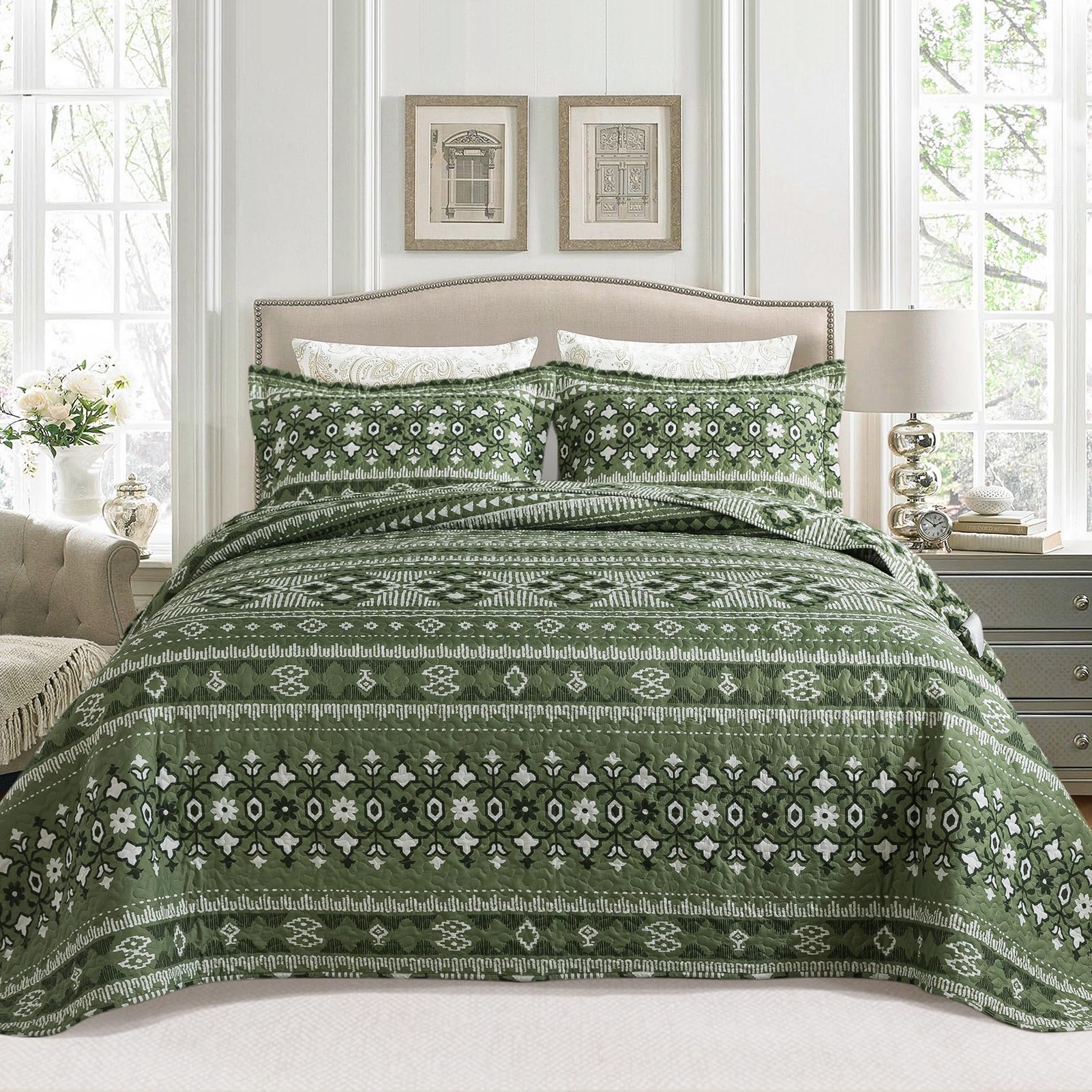 Quilts King Size, Reversible Lightweight Bedspread