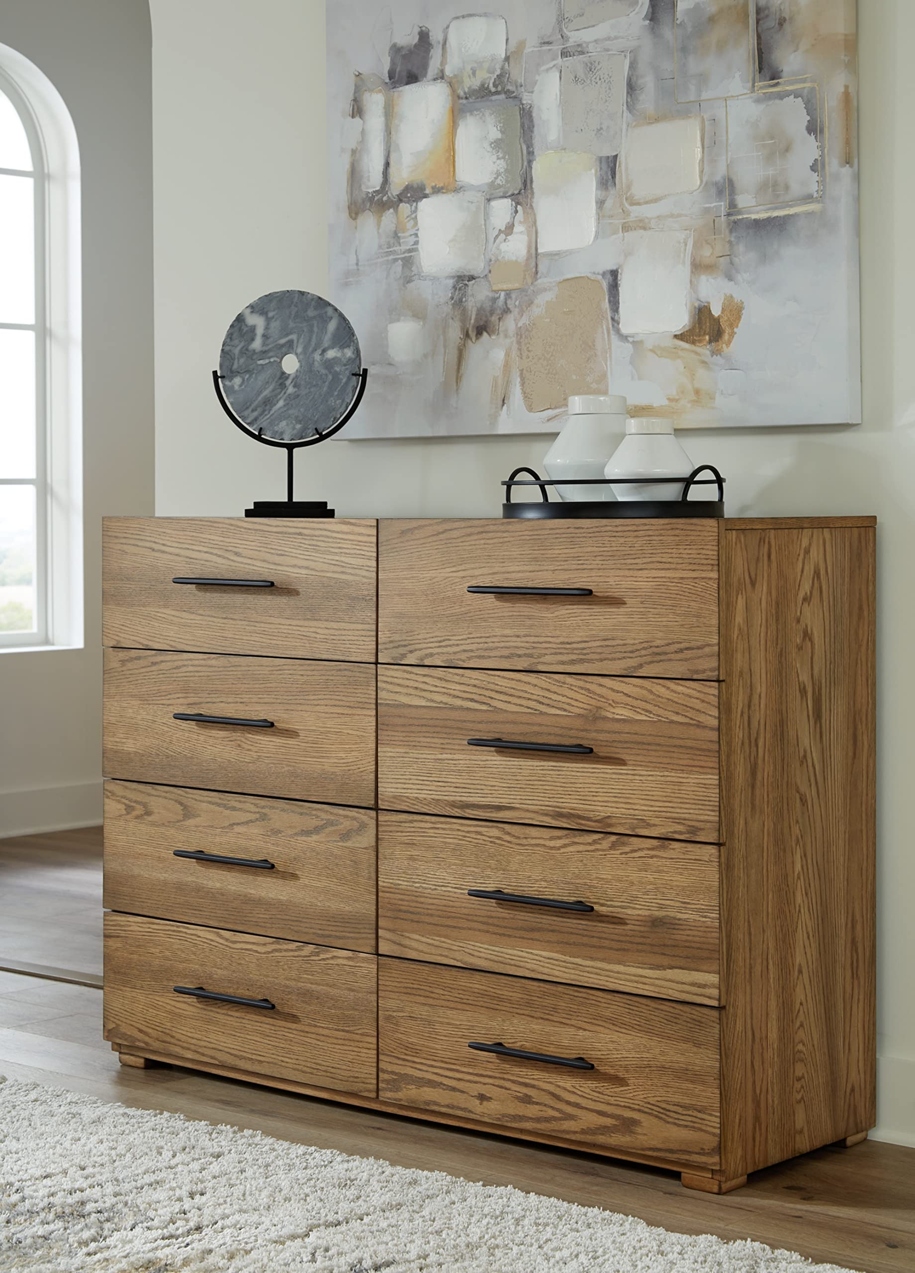 Dakmore Casual Dresser, Light Brown
