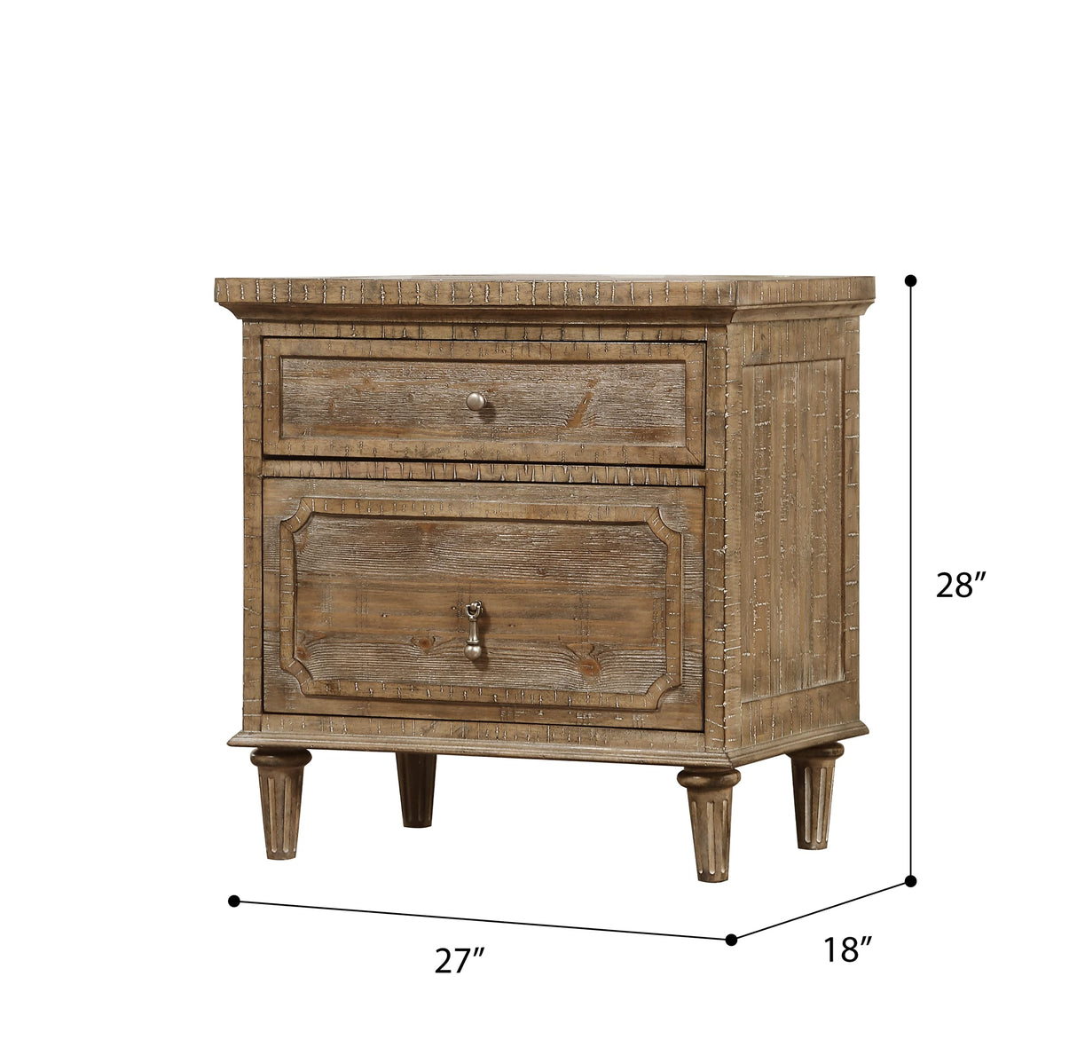 Haynes Nightstand, Gray