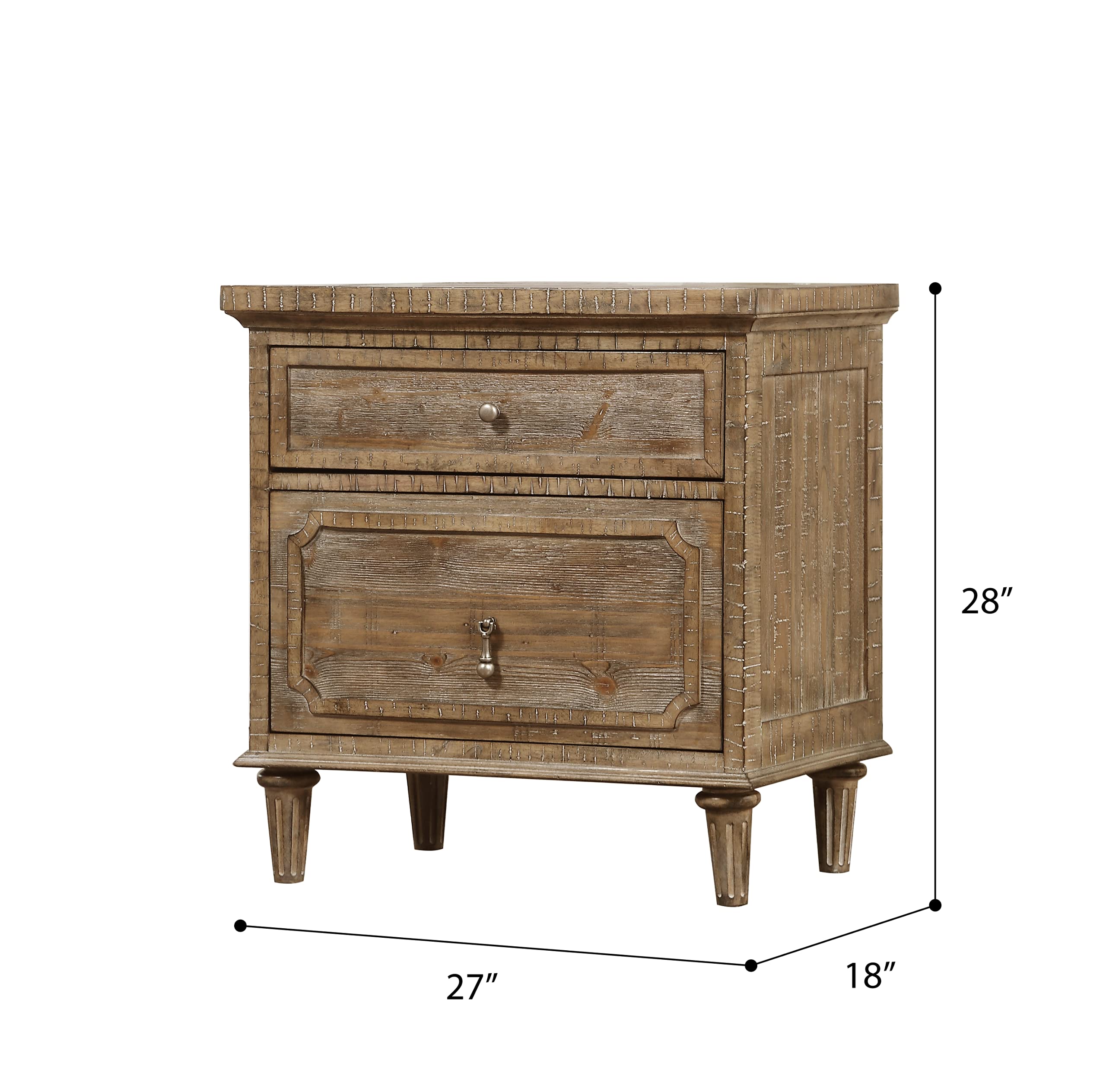 Haynes Nightstand, Gray