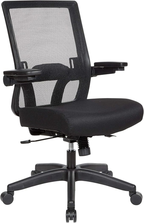 Seating 867 Series Adjustable Manager's Chair with Breathable Mesh Back