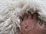 4x6 Flokati Shag Rug - 4 Inch Organic Wool Pile