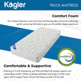 Kogler Innerspring Hybrid Semi-Truck/RV Mattress - 7" Trucker Mattress, 29x79