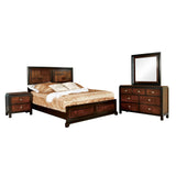 4 Piece ioHOMES Lucile Two tone Bed Set, California King