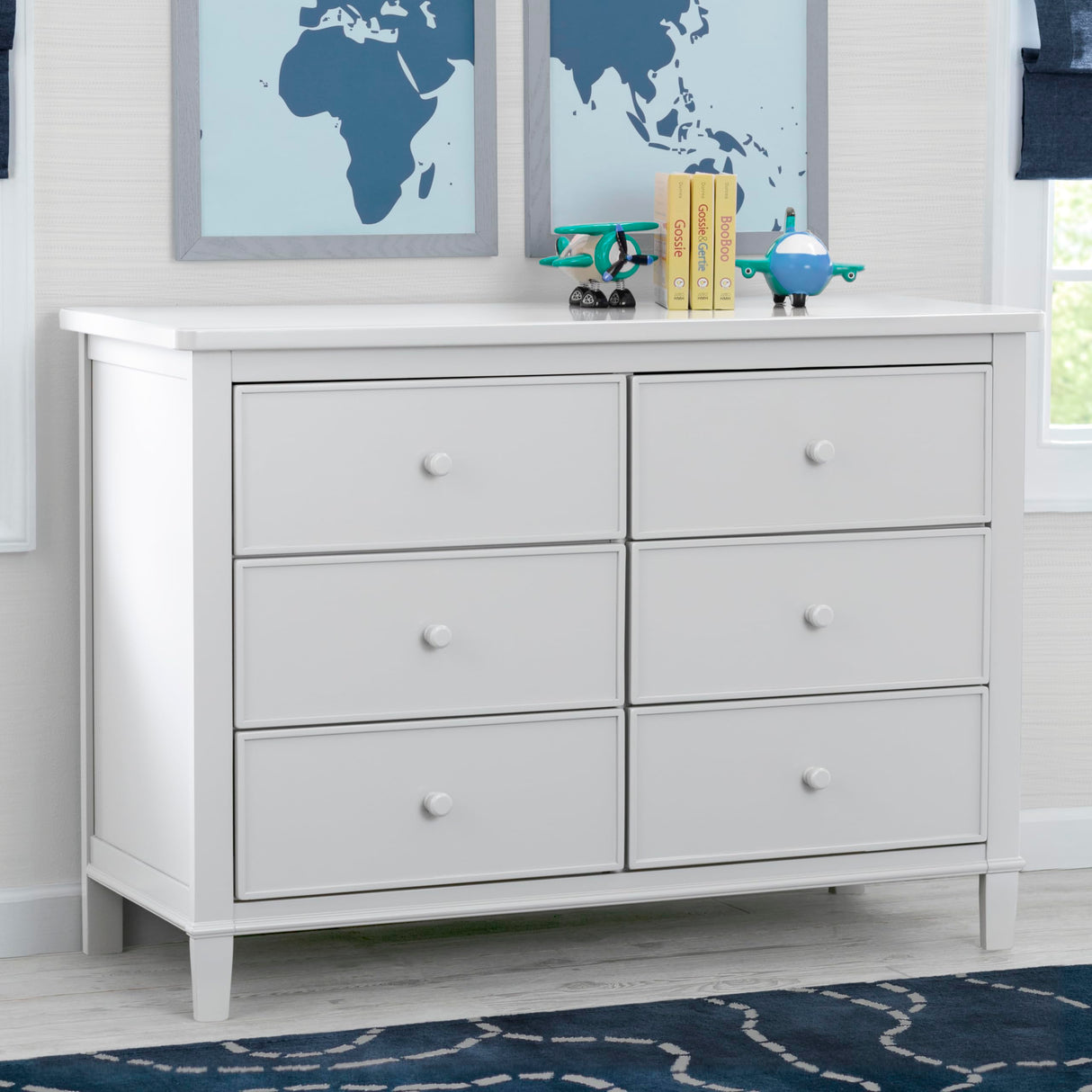 Haven 6 Drawer Dresser with Interlocking Drawers - Greenguard Gold Certified