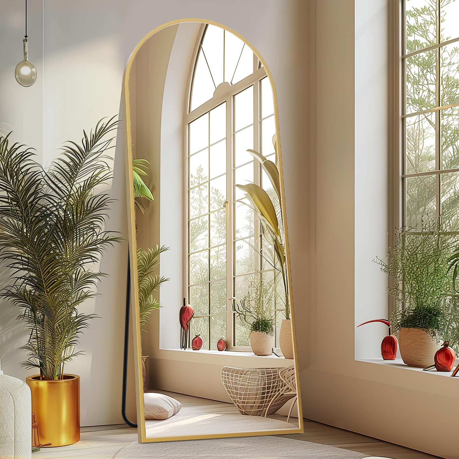 Arched Full Length Mirror  Full Body Mirror Floor Mirror