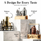 Mixology Bartender Kit Bar Set | 14-Piece Cocktail Shaker Set