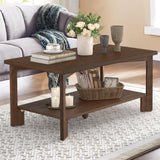 Rectangle Coffee Table, 39" Rectangle Rustic Modern Coffee Table, Sofa Table