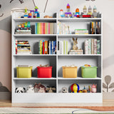 5 Tier Kids Bookshelf, 10 Cubby Toy Storage Cabinet, Tollder Bookcase for Bedroom