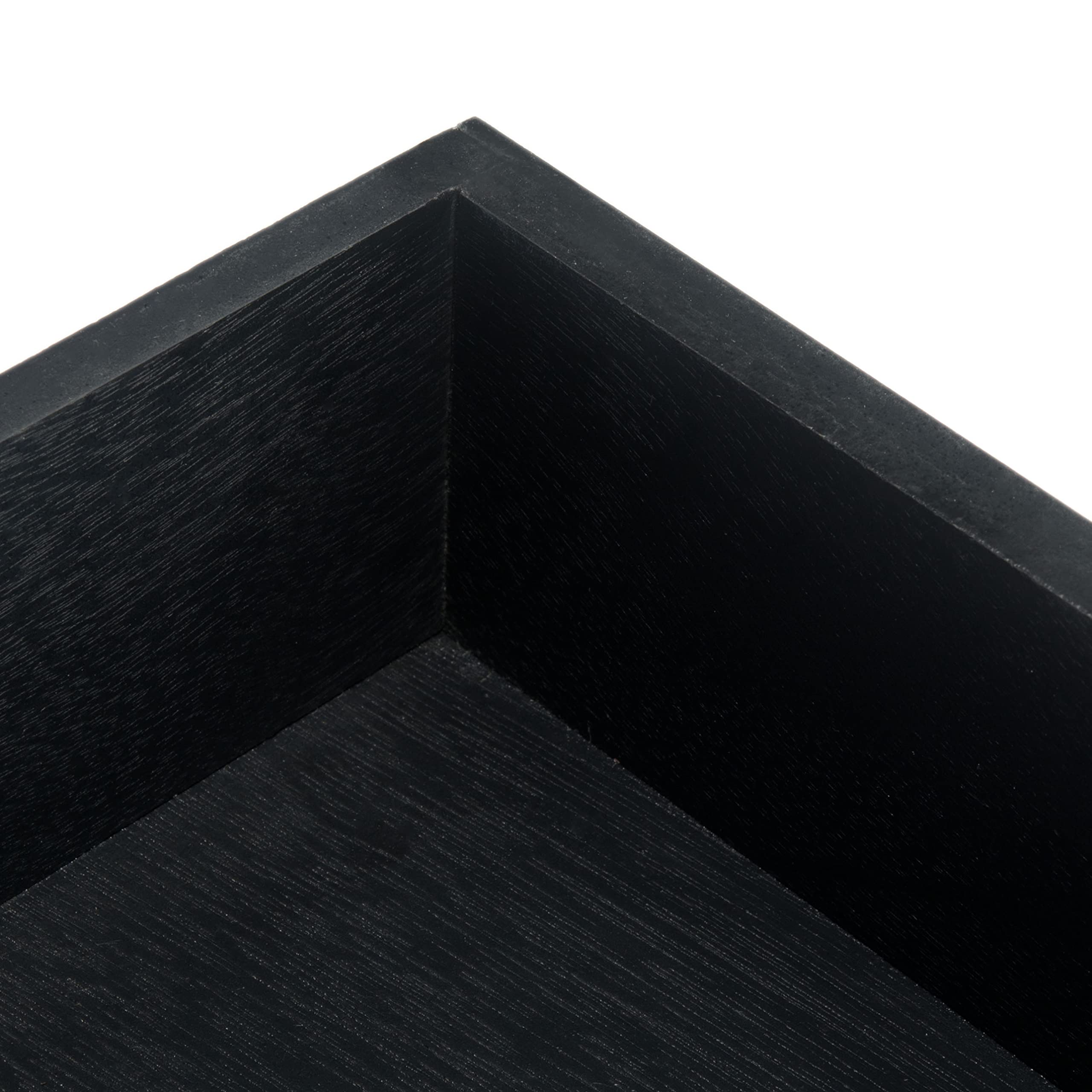 Home Collection Opal Black 2-Drawer Console Table