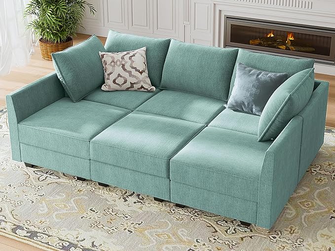 Modular Sectional Sleeper Sofa Reversible Modular Couch with Storage Seats Modular Sleeper Se