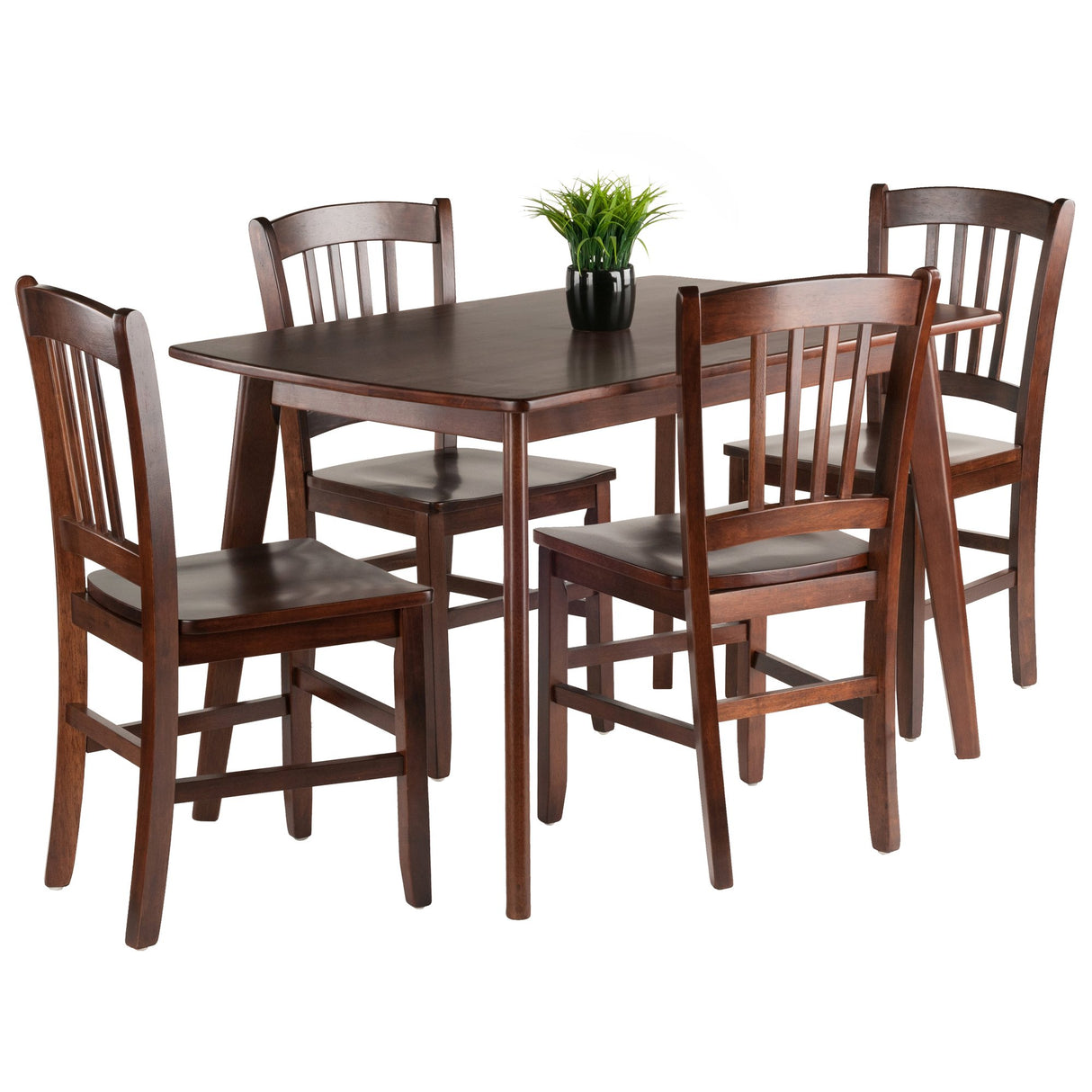 Wood Shaye Dining set, Walnut