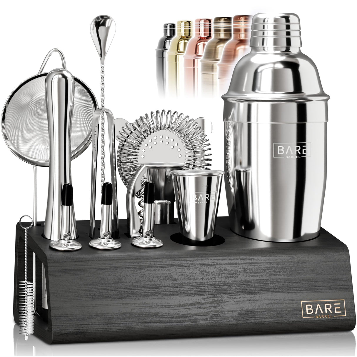 Mixology Bartender Kit Bar Set | 14-Piece Cocktail Shaker Set | Martini Barware Mixing
