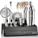 Mixology Bartender Kit Bar Set | 14-Piece Cocktail Shaker Set | Martini Barware Mixing