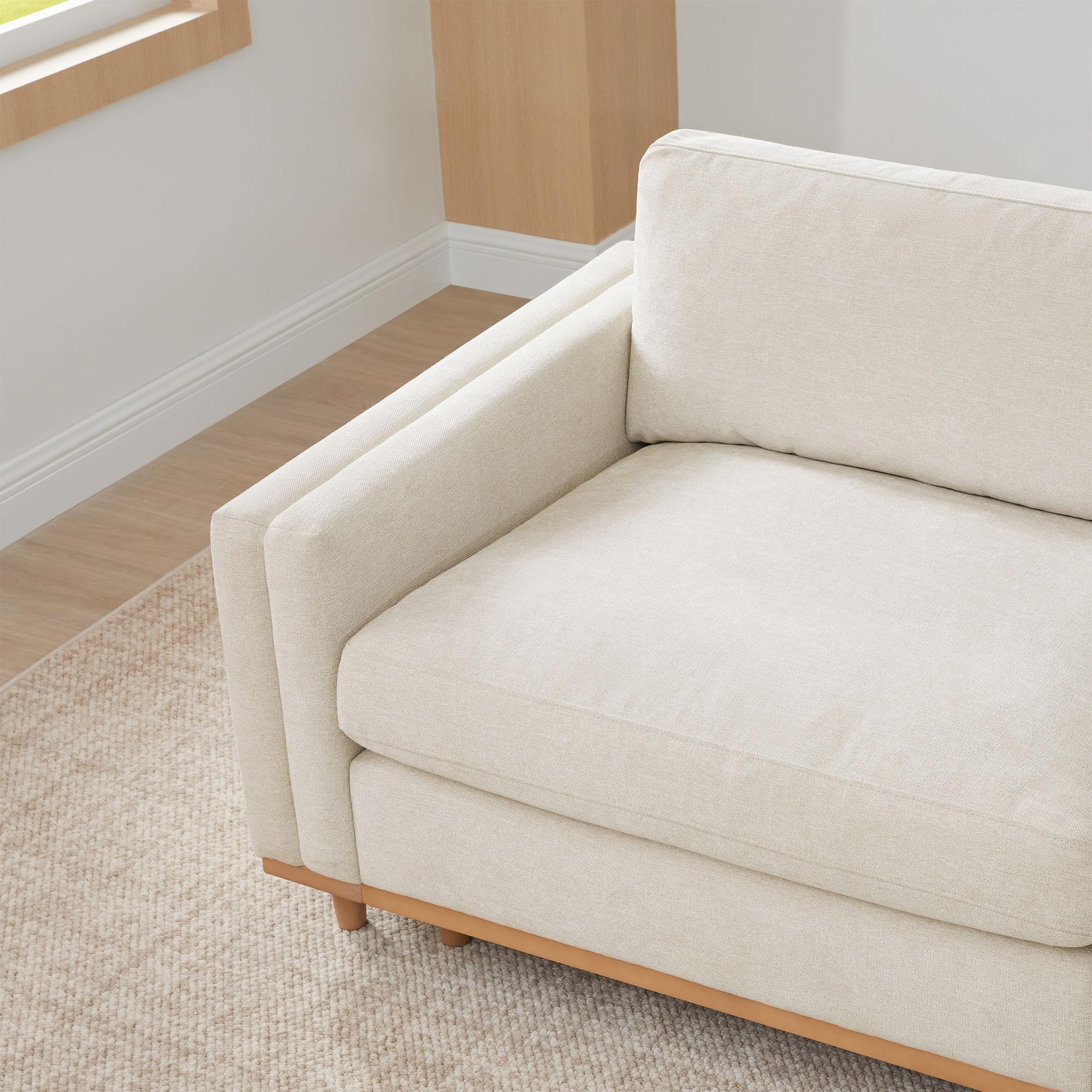 Large Luxury L Shape Convertible Sectional Modular Sofa