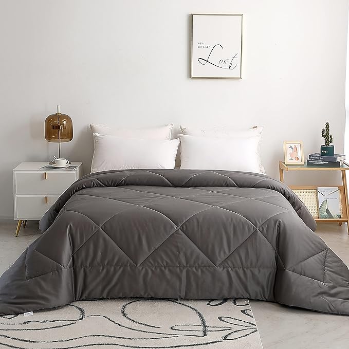 2024 Premium Upgraded Uncompressed Bed Quilt All Season 100% Cotton Filled