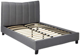 Morgan Upholstered Bed Frame, Pebble