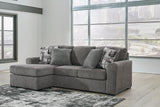 Gardiner Casual Right Hand Facing Sofa Chaise with 4 Accent Pillows