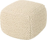 Home Pouf, Brown