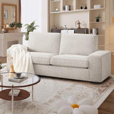 71.25" Modern Sofas for Living Room, Chenille Loveseat Couch with Solid Wood