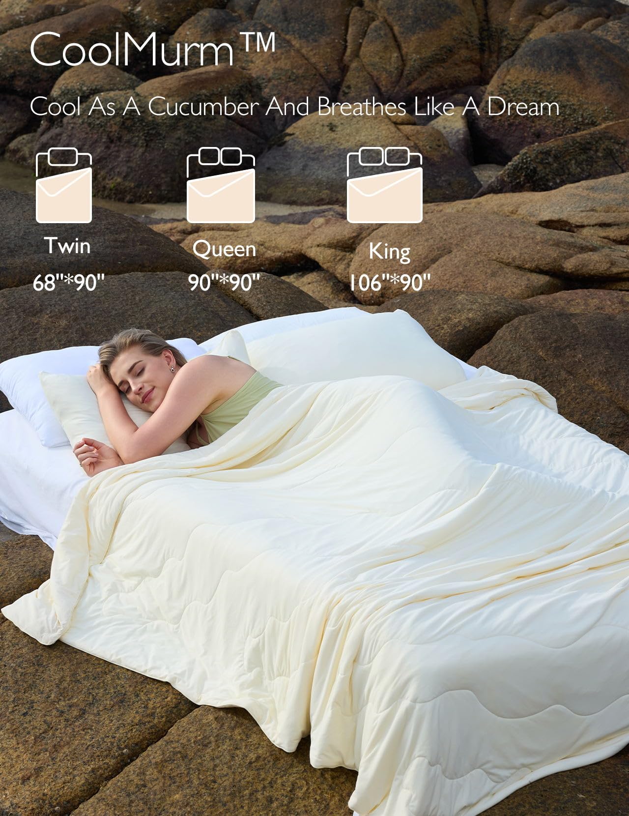 Life CoolMurm Cooling Comforter for Hot Sleepers