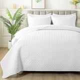 Quilt Set King Size - Soft Lightweight Quilts Summer Quilted Bedspreads