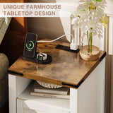 3-Piece Farmhouse Table Set includes 31” Coffee Table and Side Tables