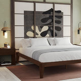 Chalipa 14” Solid Wood Bed Frames - Wood Platform Bed Frame