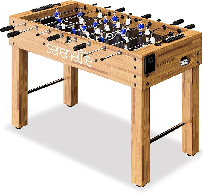 48in Competition Sized Foosball Table, Soccer for Home, Arcade Game Room