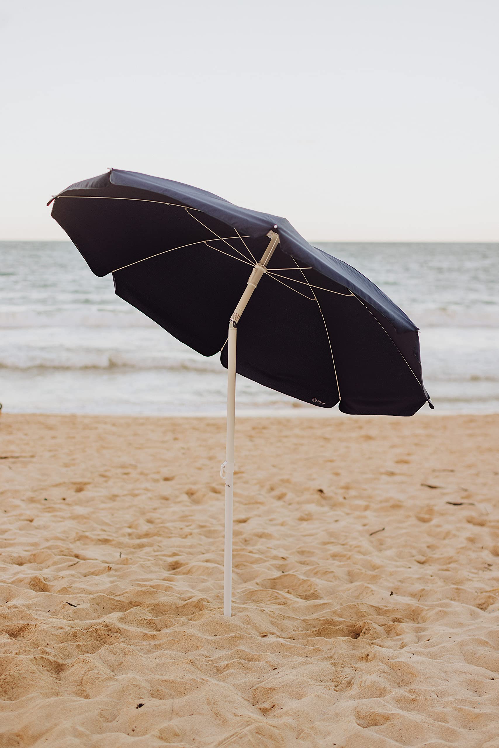 Outdoor Canopy Sunshade Beach Umbrella 5.5', Small Patio Umbrella