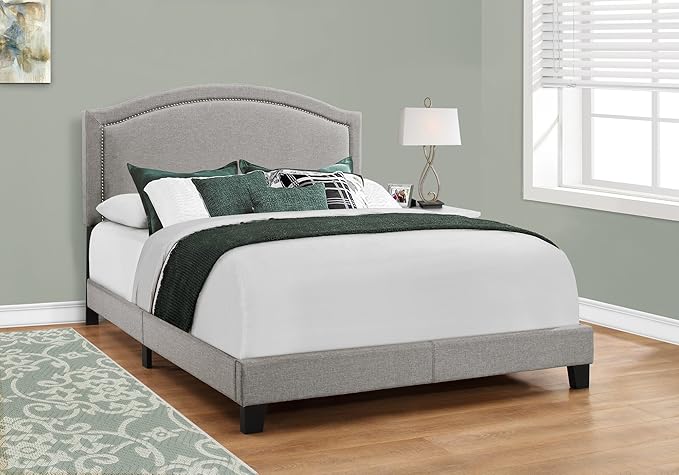 Bed Frames, Queen, Grey