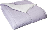 Down Alternative Microfiber Quilted Reversible Comforter & Duvet Insert - Soft