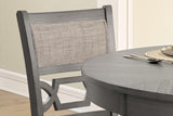 Wrenning Modern Diamond Patterned Counter Height Dining Table and 4 Upholstered Bar