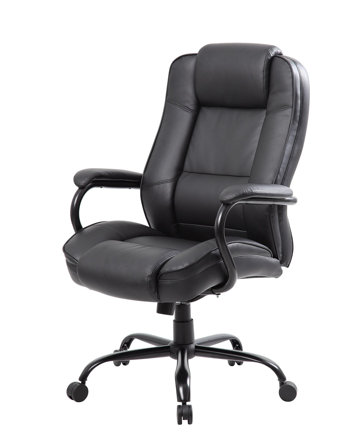 Heavy Duty Executive Chair with 350lbs Weight Capacity in Black