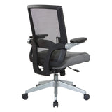 Seating 867 Series Adjustable Manager's Chair with Breathable Mesh Back