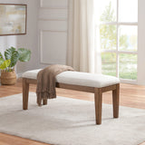 Upholstered Entryway Bench for Bedroom for End of Bed, Dining Bench