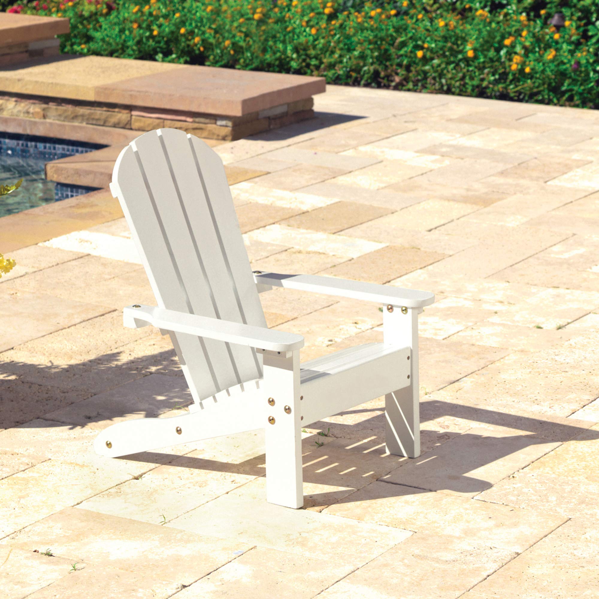 Wooden Adirondack Children's Outdoor Chair