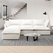Cloud Sectional Sofa,117" Large Convertible Modular Couch