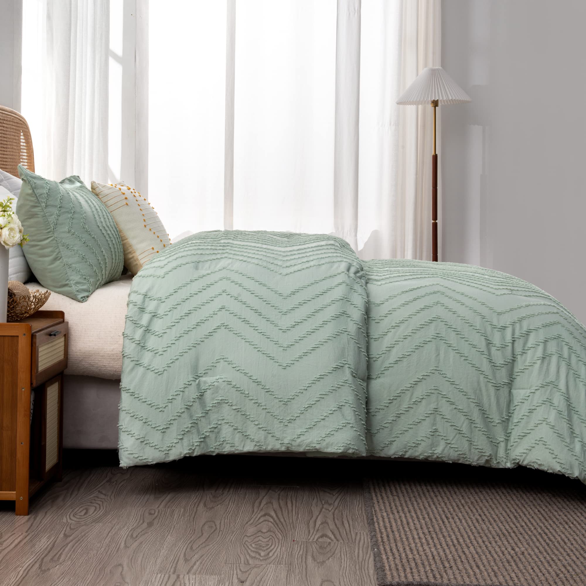 Sage Green California King Comforter Set