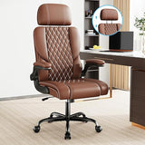 Executive Leather Office Chair, Comfy Desk Chair