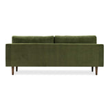 Napa Sofa, 88.5 inches, Distressed Green Velvet